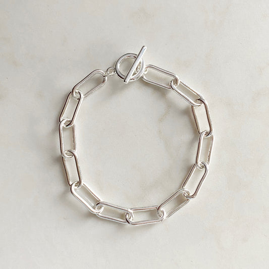 Alexis Bracelet | Paperclip Bracelet