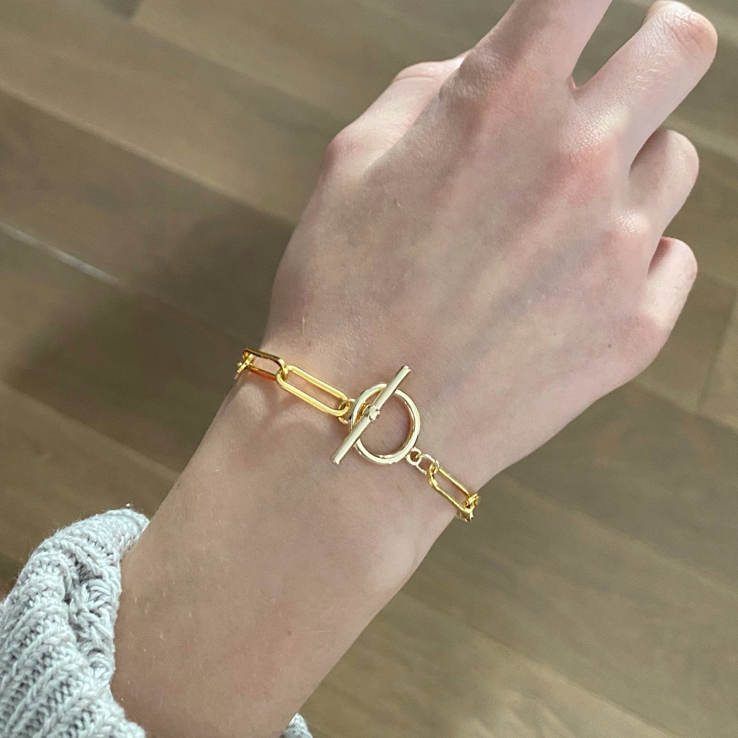 Alexis Bracelet | Paperclip Bracelet