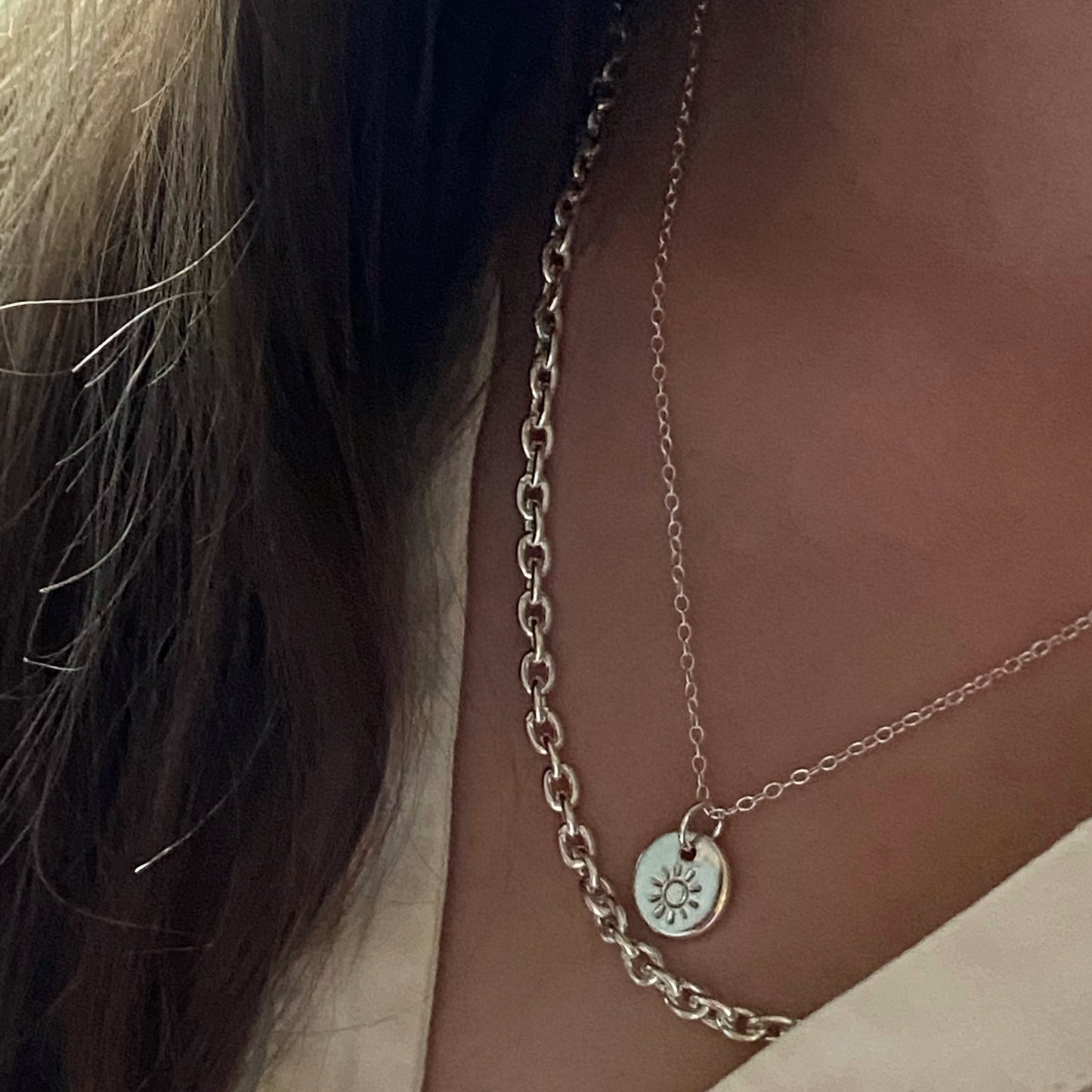 Sunshine Necklace | Dainty Symbolic Pendant Necklace