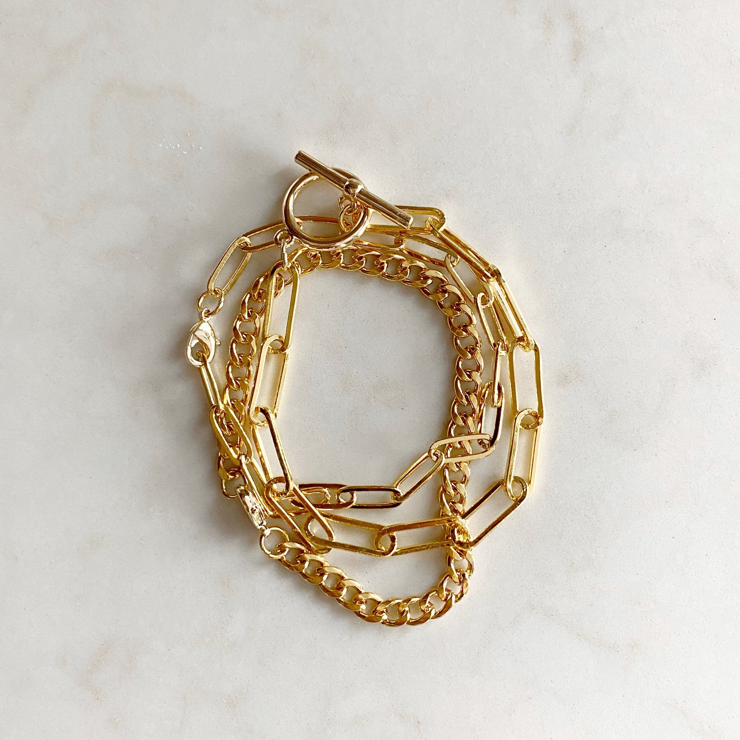 Stevie Bracelet | Paperclip Chain