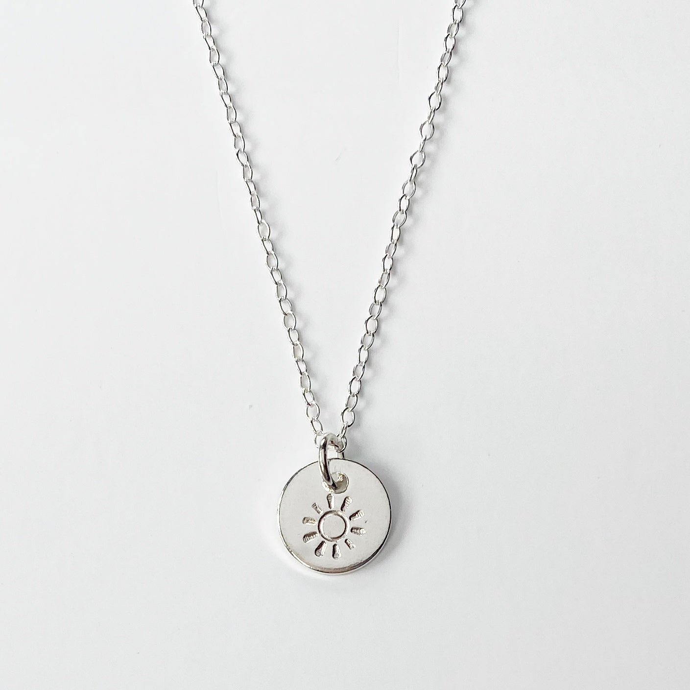 Sunshine Necklace | Dainty Symbolic Pendant Necklace