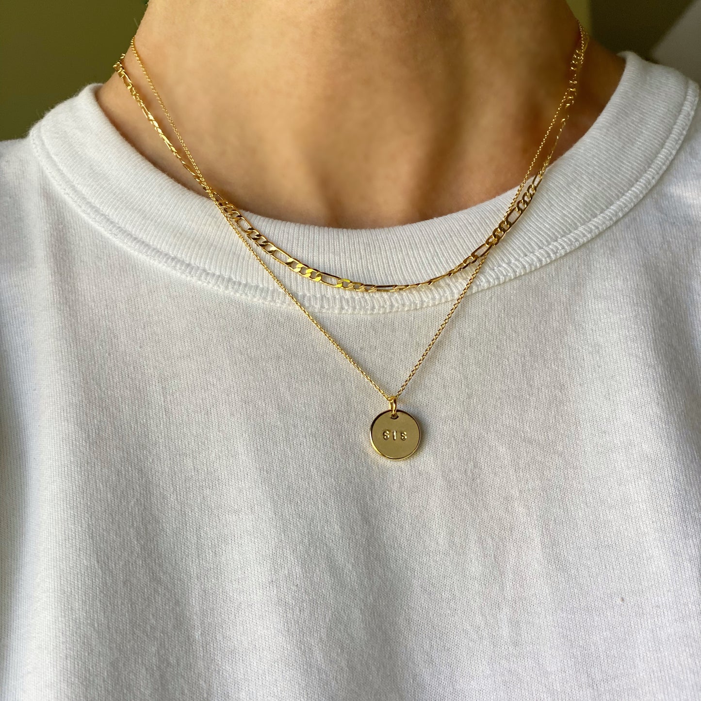 Sis Necklace | Hand-Stamped Necklace