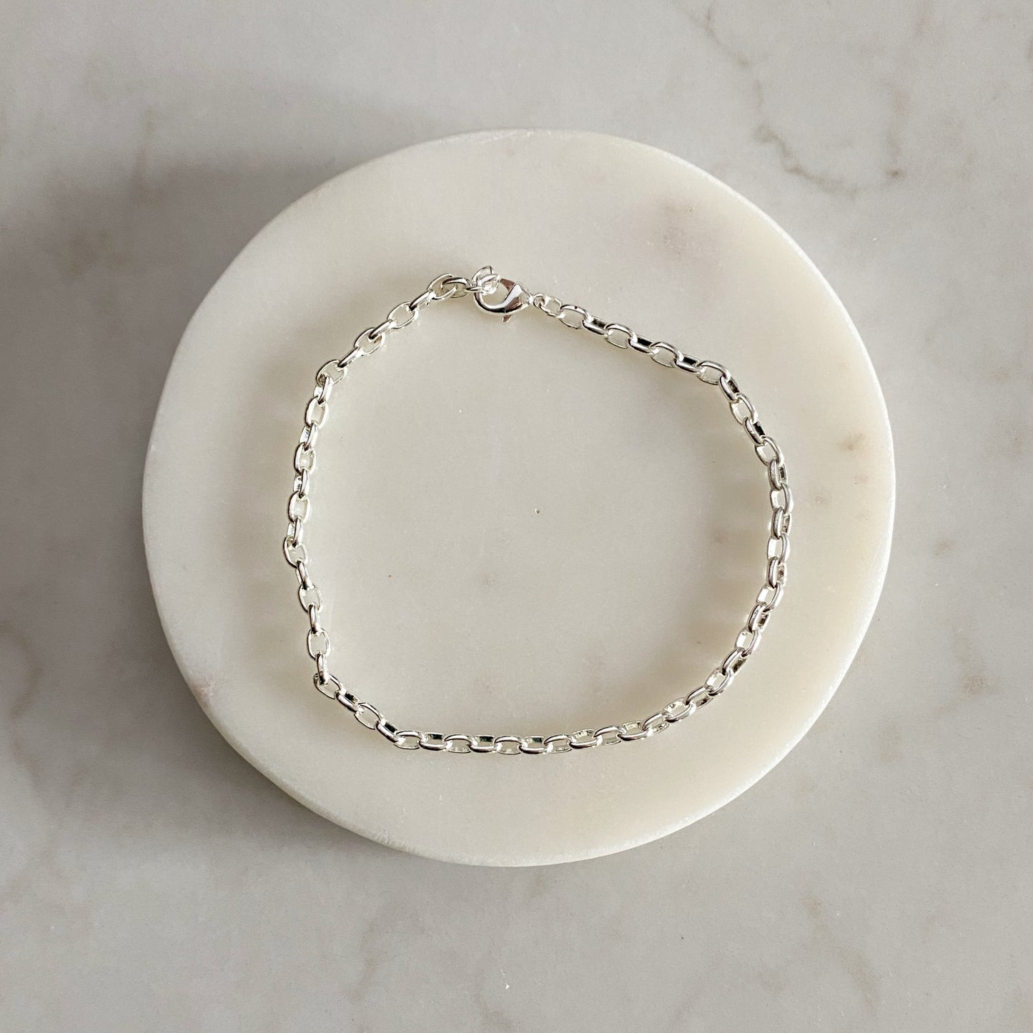 Delicate Silver Chain Bracelets