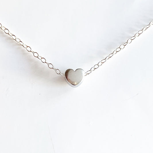 Tiny Heart Necklace | Sweet & Simple Everyday Necklace