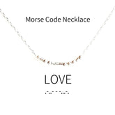 Morse Code Jewellery – Page 2 – Steel Daisy