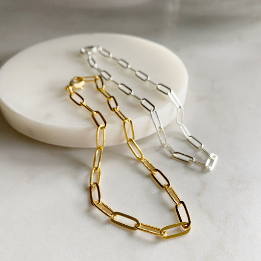 Stevie Anklet | Gold or Silver Chain Anklet