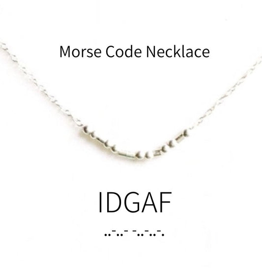 IDGAF Morse Code
