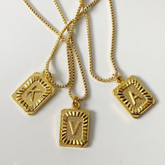 Ophelia Initial Necklace