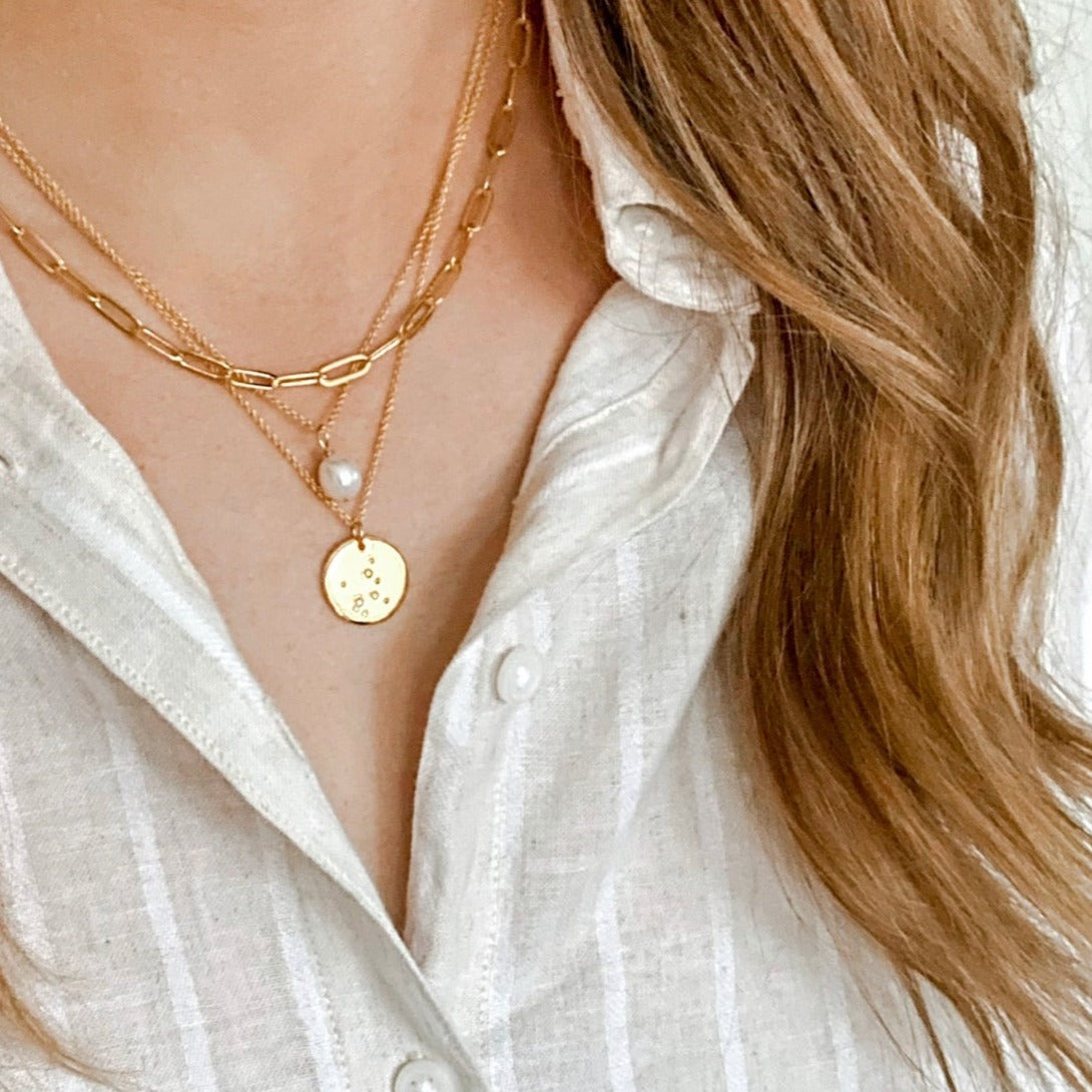 Capricorn Constellation Necklace