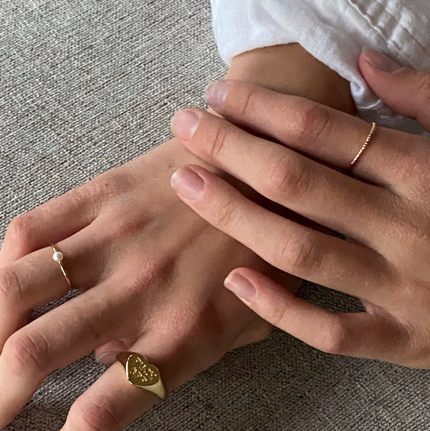 "Fuck Off" Adjustable Statement Ring | Bold Heart Ring