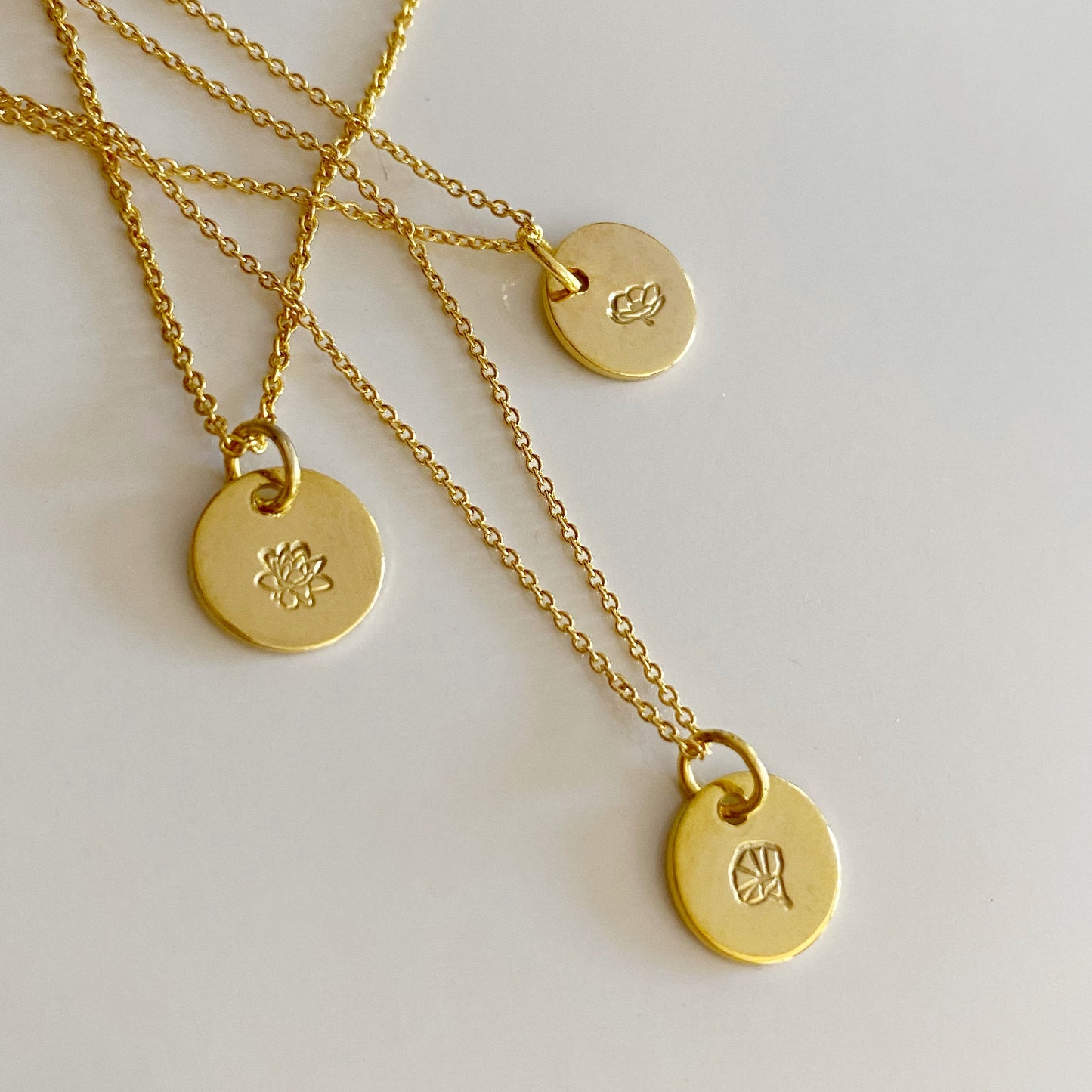 September- Morning Glory Birth Flower Necklace