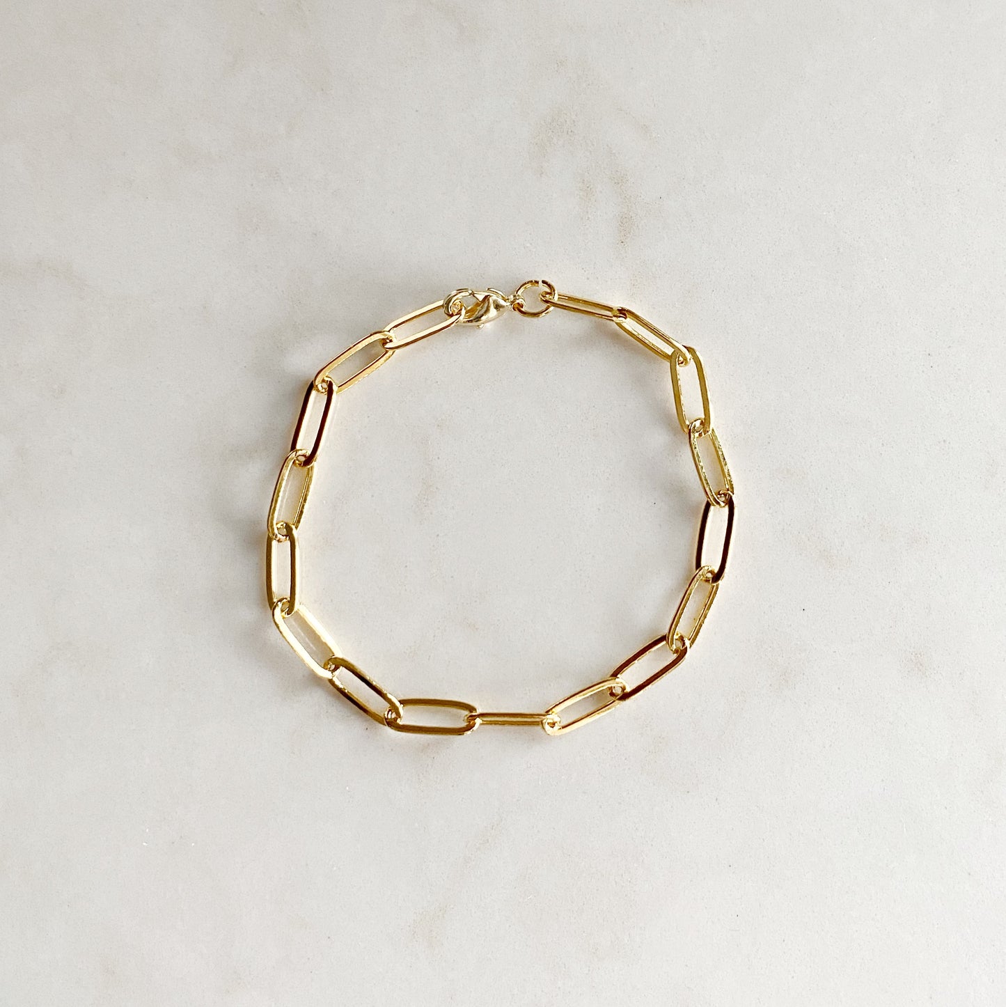 Stevie Bracelet | Paperclip Chain