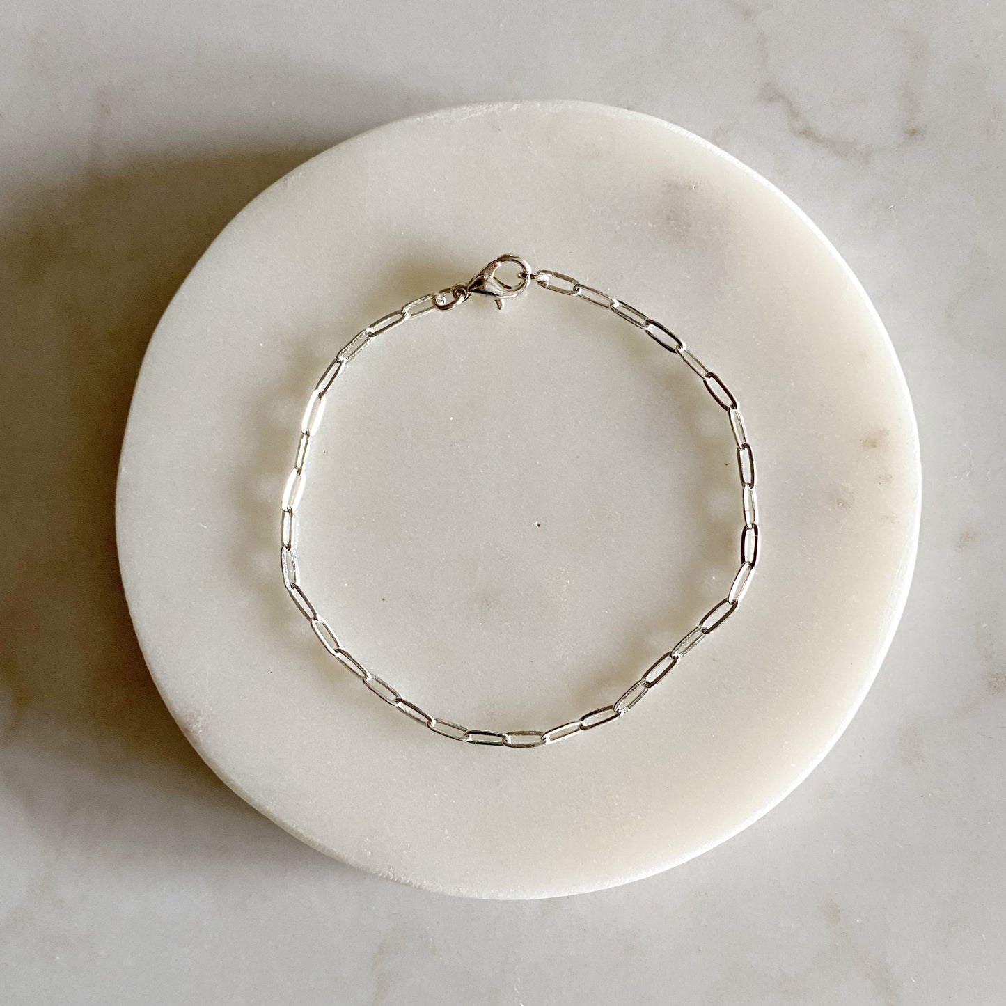 Delicate Silver Chain Bracelets