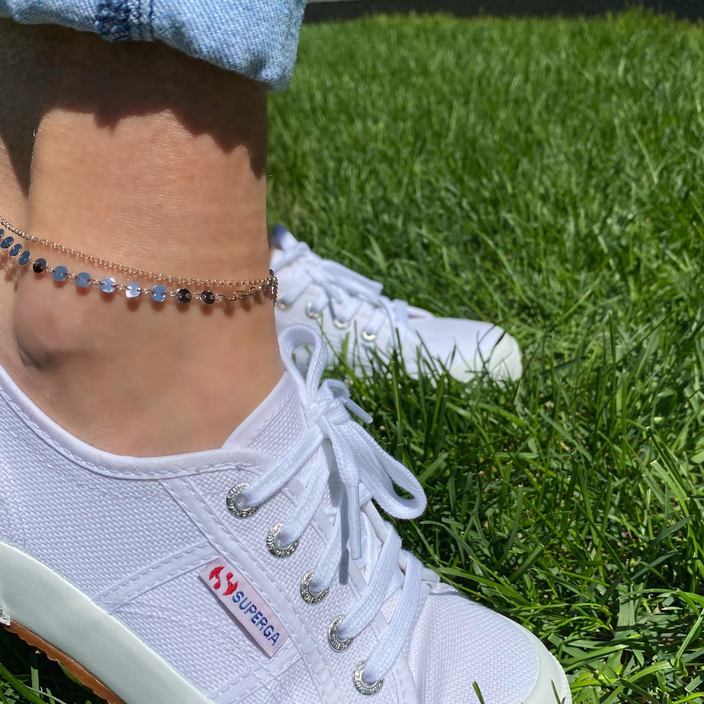 Silver Chain Anklets | Delicate Anklets