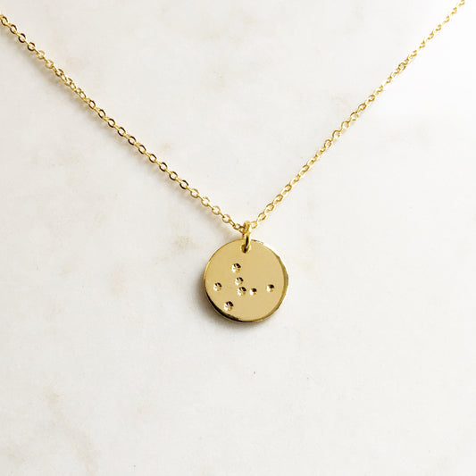 Virgo Constellation Necklace