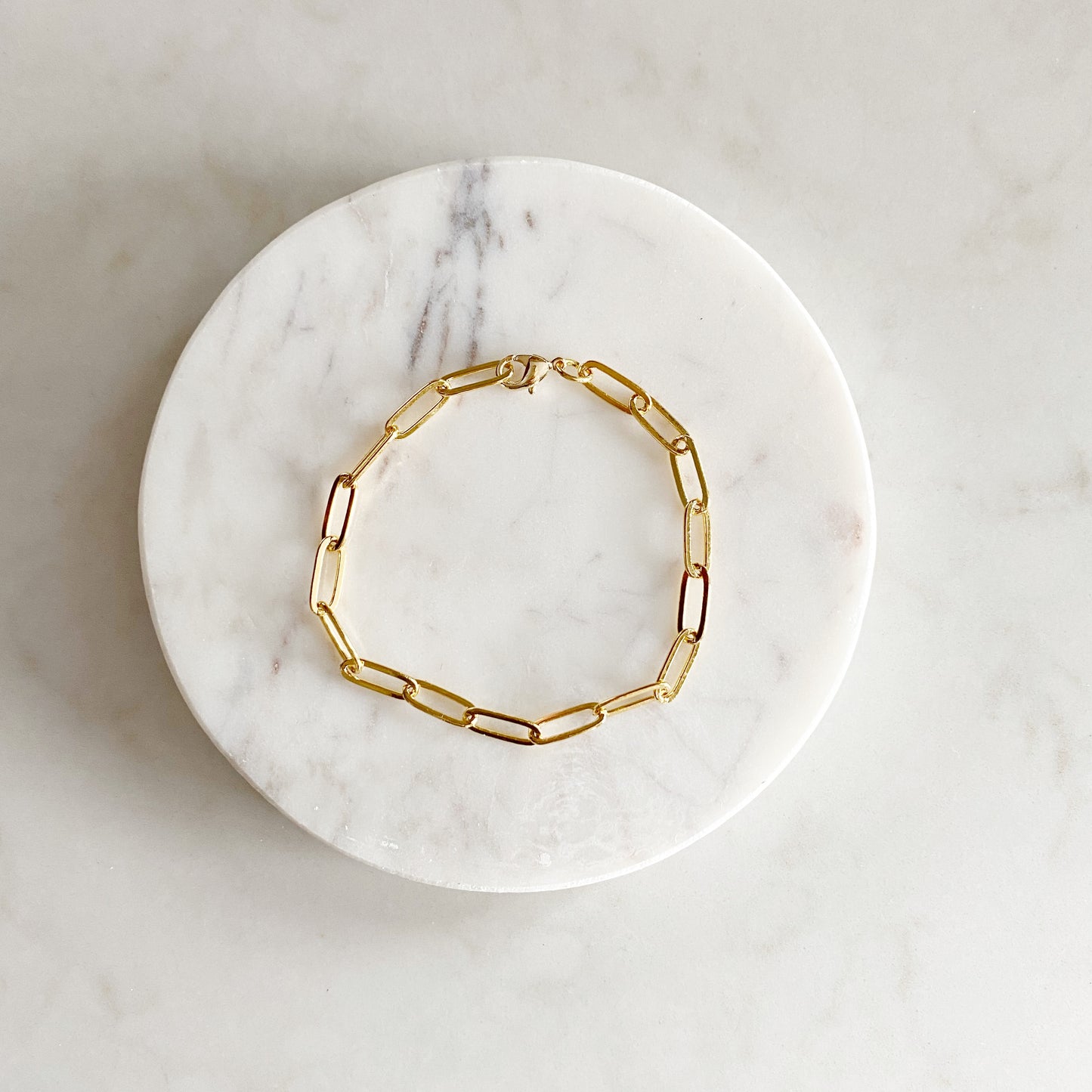 Stevie Bracelet | Paperclip Chain