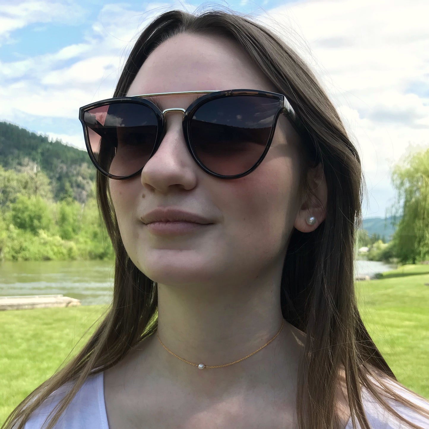 Pearl choker
